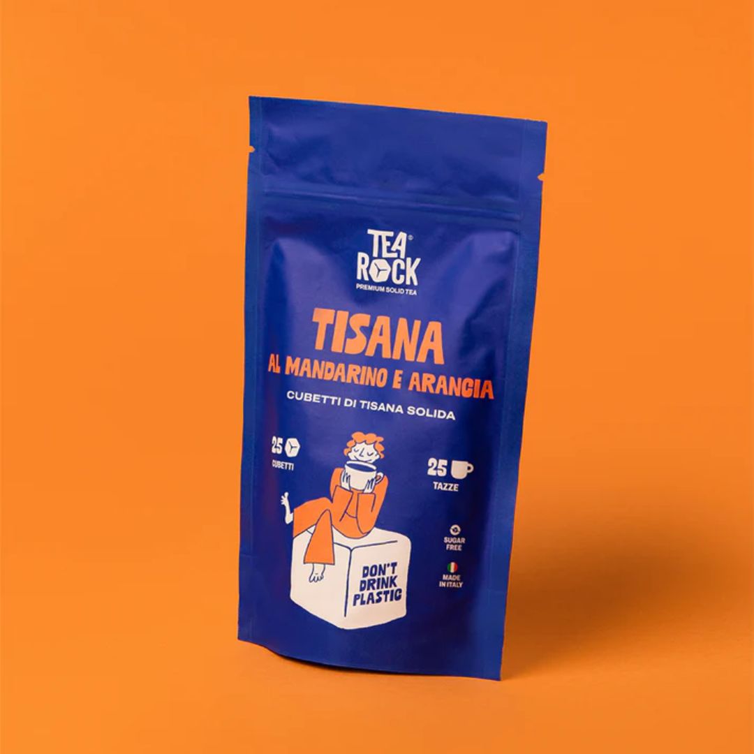 Cubetti di Tisana al Mandarino e Arancia Tea Rock