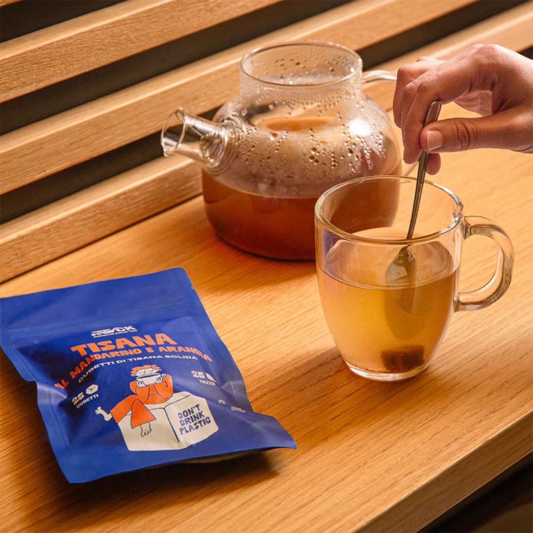 Cubetti di Tisana al Mandarino e Arancia Tea Rock