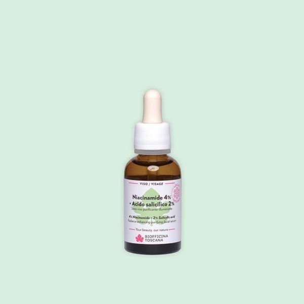 Linea Purificante NJiacinamide 4% + Acido salicilico 2% Biofficina Toscana