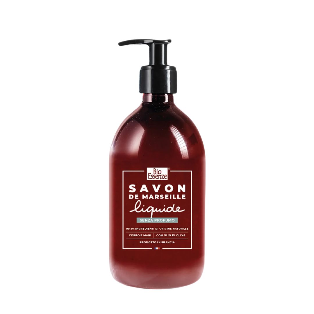 Sapone di Marsiglia Liquido Senza Profumo Bio Essenze