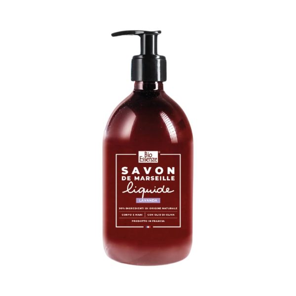 Sapone di Marsiglia Liquido Lavanda Bio Essenze