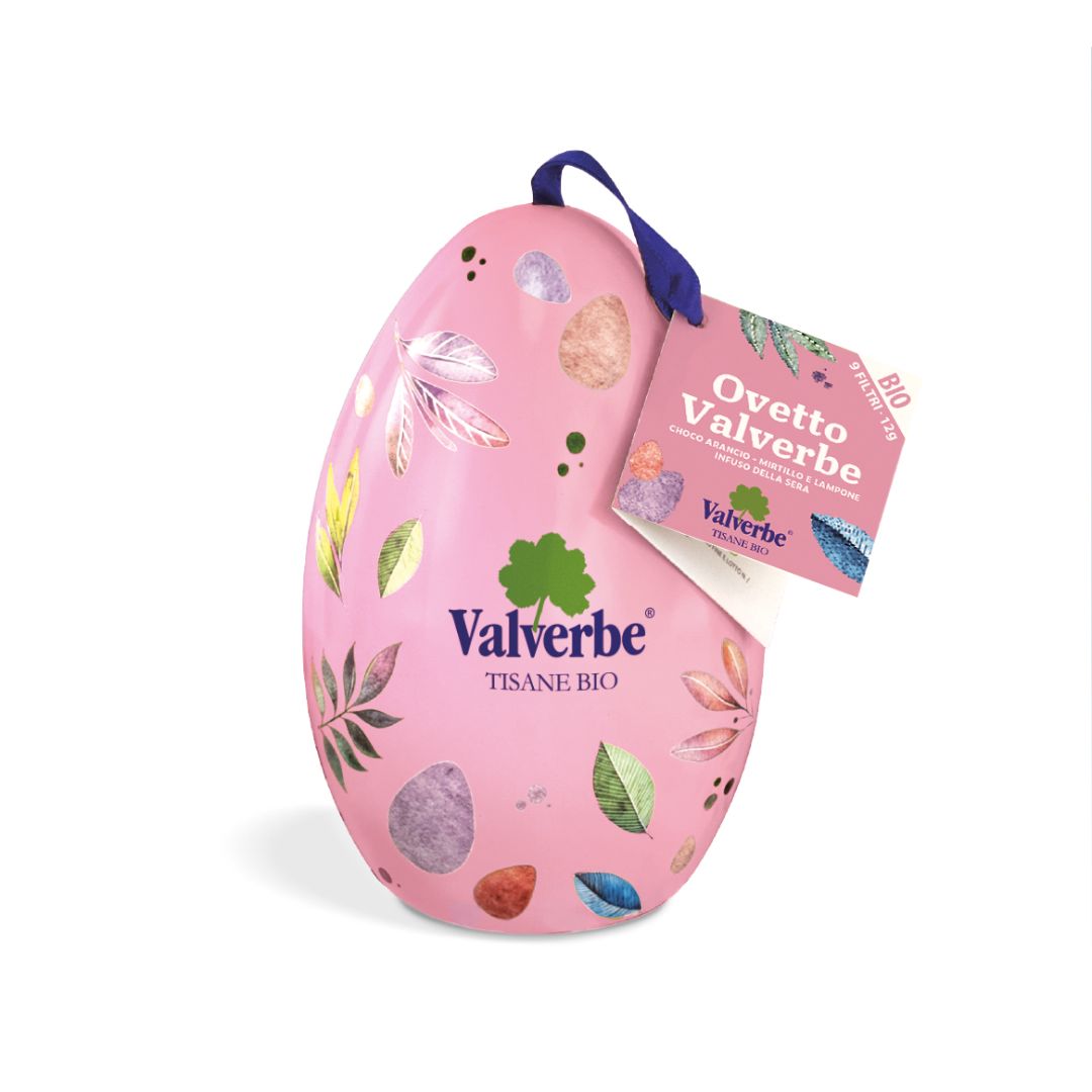 Ovetto in latta con 9 filtri ROSA Valverbe