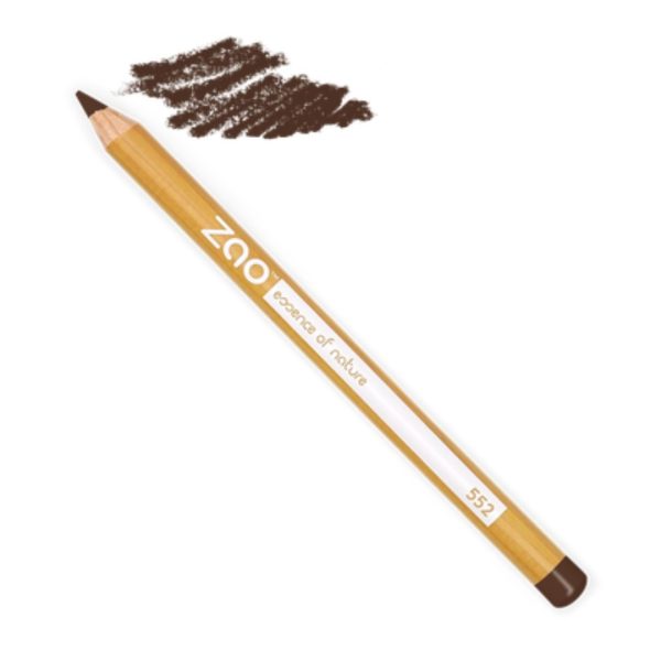 Matita multifunzionale 552 marrone scuro Zao Makeup