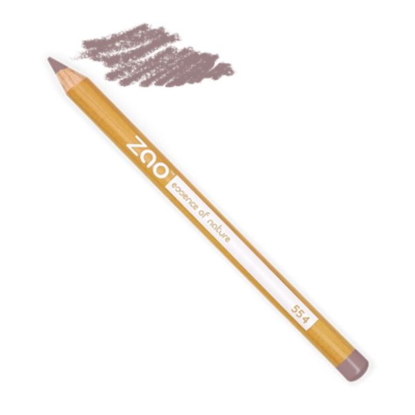 Matita multifunzionale 554 marrone chiaro Zao Makeup