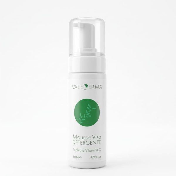Mousse viso detergente Malva e Vitamina C Valederma