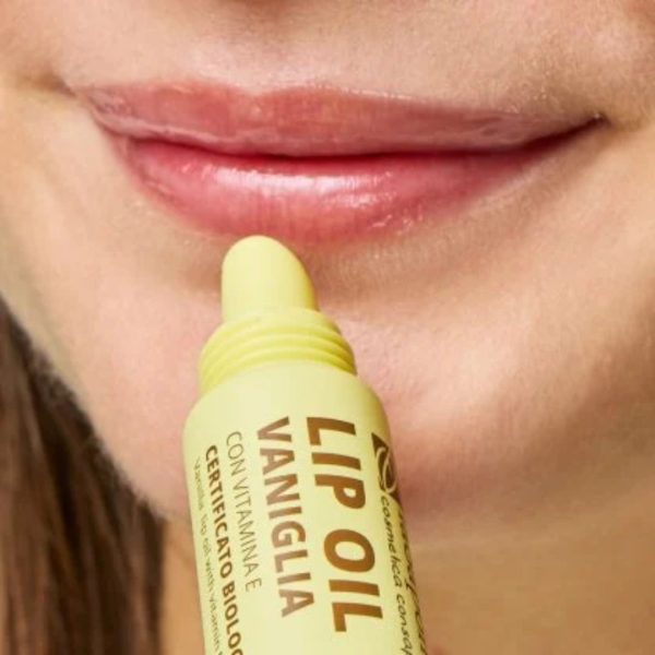 Lip Oil trasparente Vaniglia La Saponaria