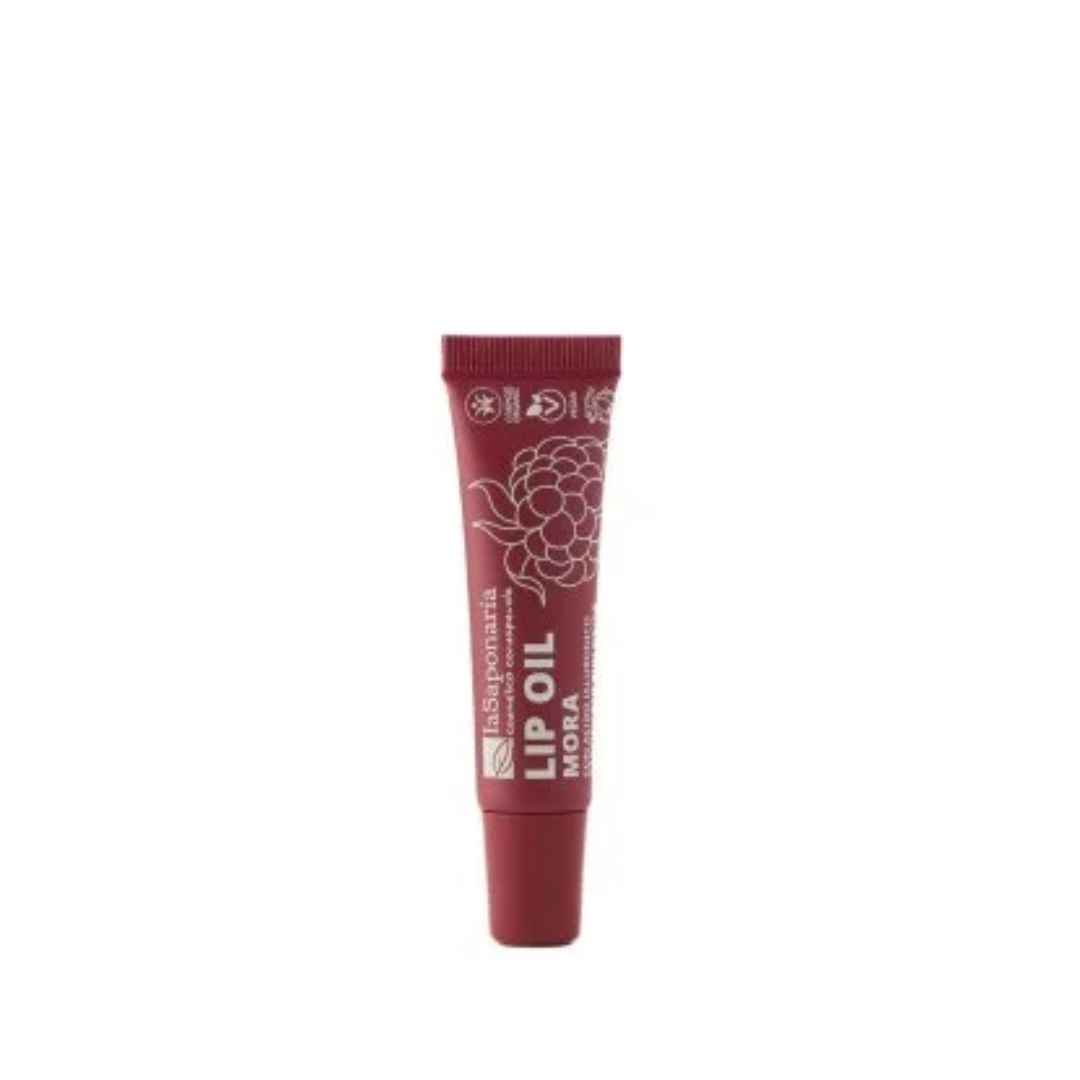 Lip Oil colorato Mora La Saponaria