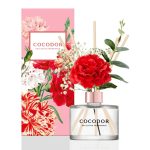 Flower Collection Diffusore a bastoncini Carnation muschio bianco Cocodor