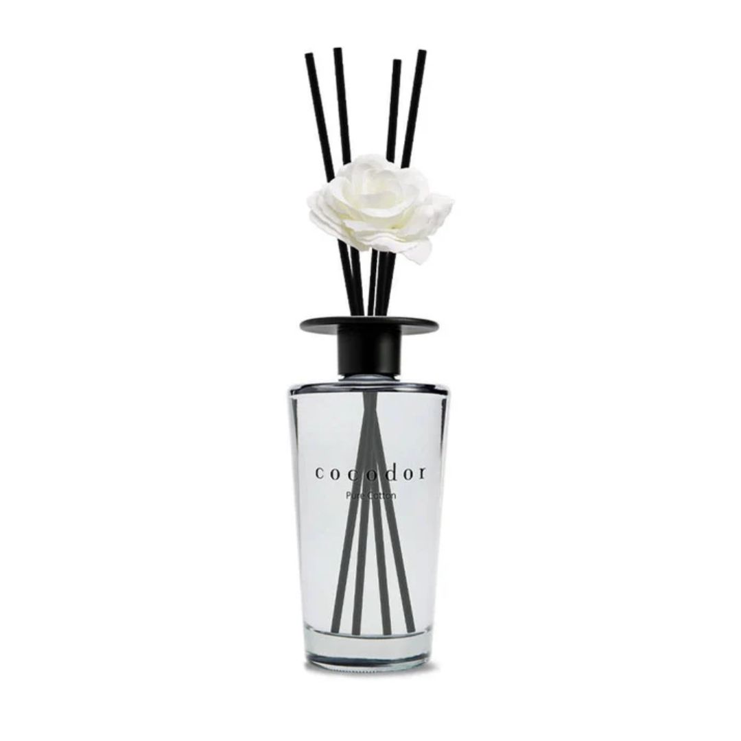 Black Edition Diffusore a bastoncini pure cotton Cocodor