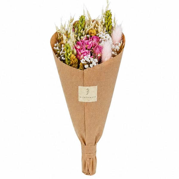 Fiori Secchi Pink Elegance Wildflowers by Florietta