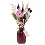 Fiori Secchi in Bottiglia Mix Terra Bordeaux Wildflowers by Florietta