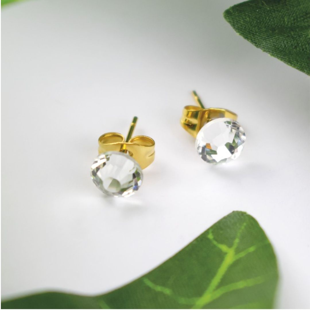 Orecchini Placcati Oro 18K Punto Luce 2Easy New Bijoux