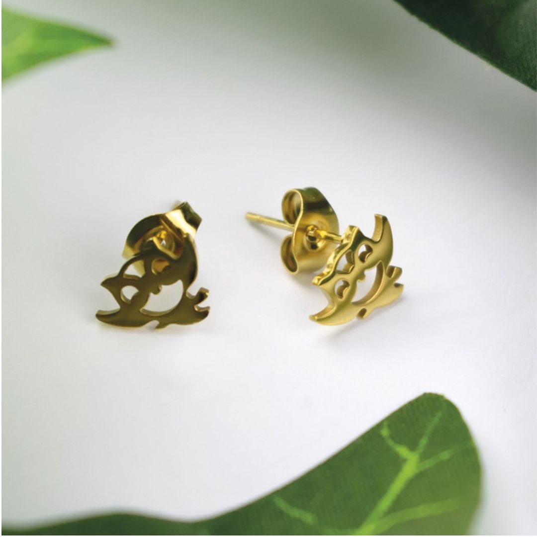 Orecchini Placcati Oro 18K Gufo 2Easy New Bijoux