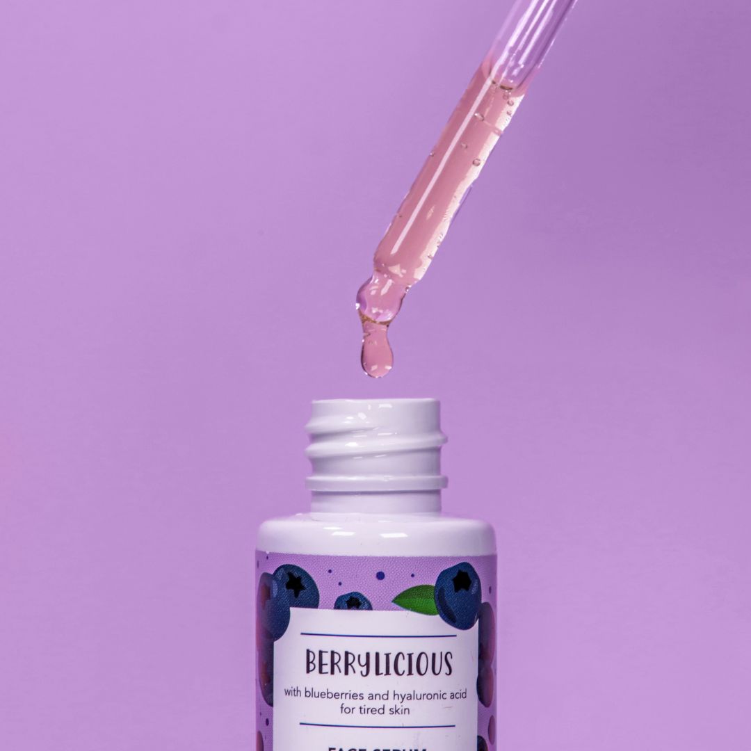 Siero Viso con Acido Ialuronico ed Estratto di Mirtilli berrylicious Everyday For Future