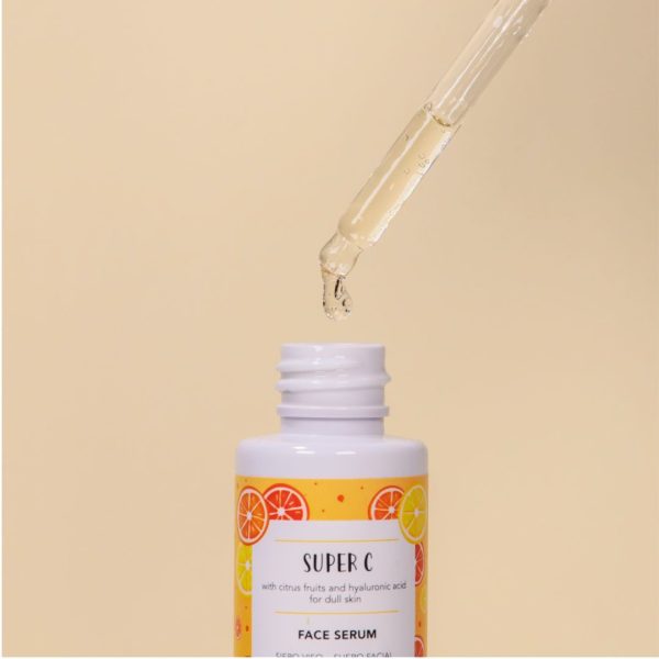 Siero Viso con Acido Ialuronico ed Estratto di Agrumi super c - Everyday For Future - immagine 2