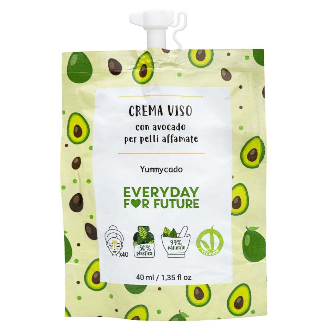 Crema Viso Nutriente con Olio di Avocado yummycado Everyday For Future