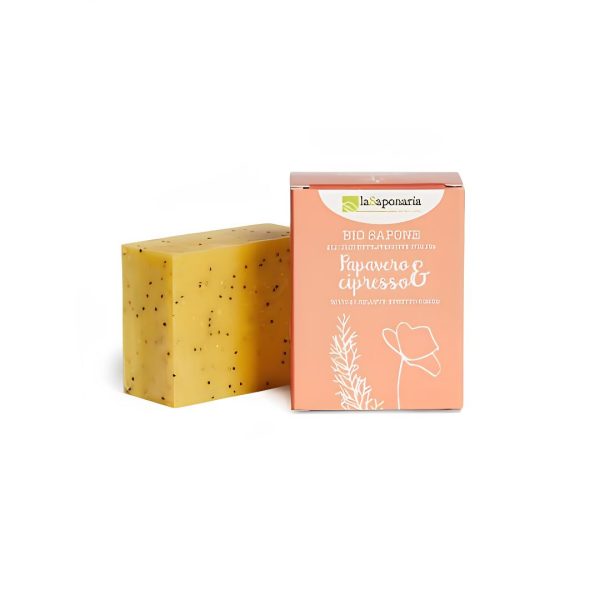 Sapone papavero e cipresso La Saponaria