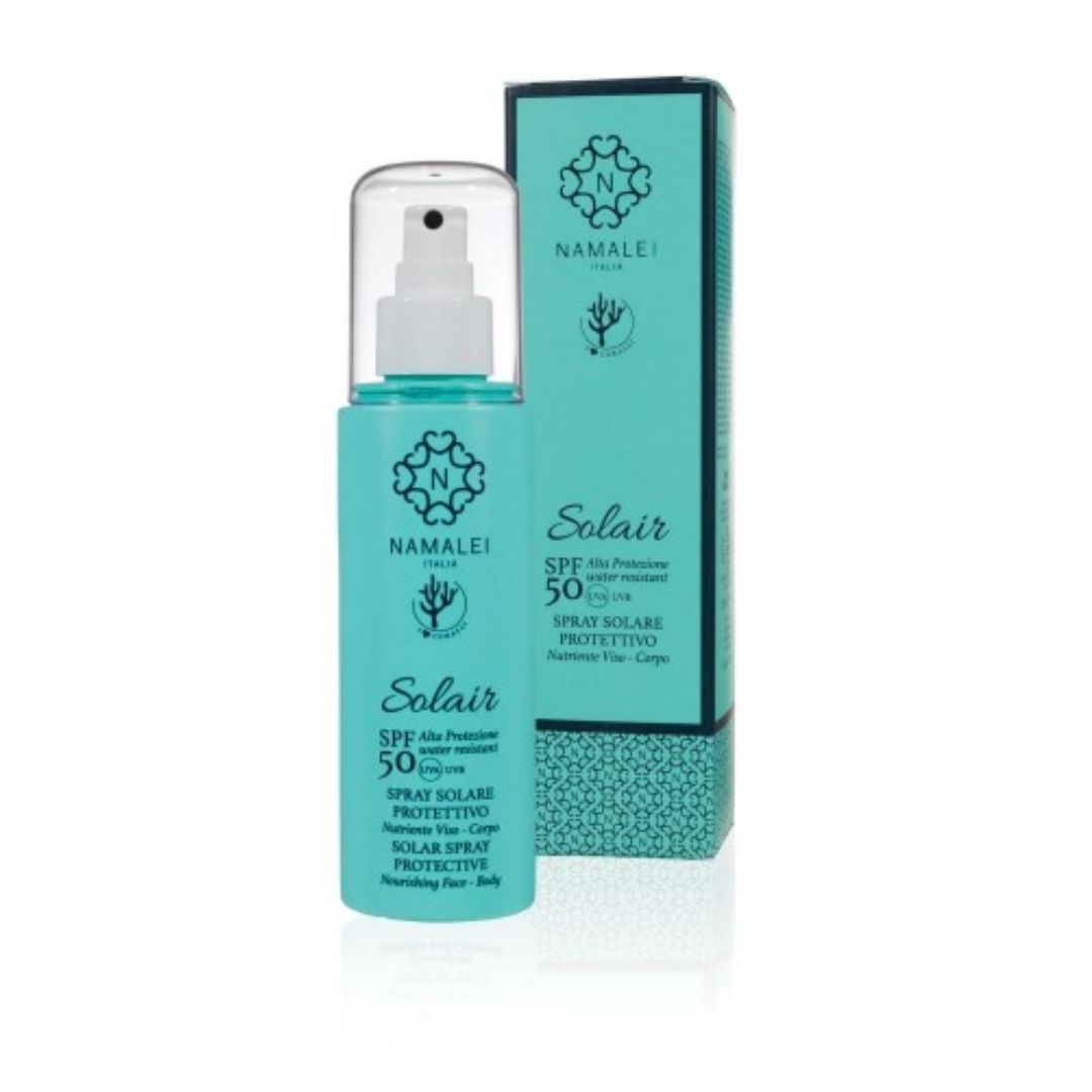 Solair Spray Solare Protettivo Nutriente Viso E Corpo Spf 50 - Namalei